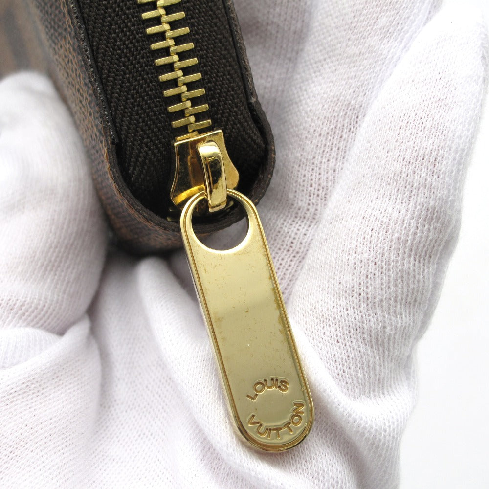 LOUIS VUITTON ルイ・ヴィトン ジッピーウォレット ダミエ N60015 ラウンドファスナー 長財布 PVC レザー ブラウン レディース メンズ 男女兼用 未使用品