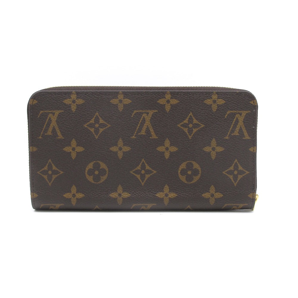 LOUIS VUITTON ルイ・ヴィトン ジッピーウォレット モノグラム フューシャ M41895 ラウンドファスナー長財布 PVC レザー ブラウン レディース 未使用品