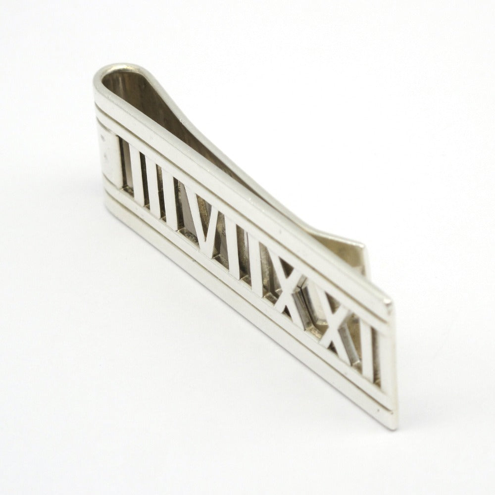 TIFFANY&Co. ティファニー アトラス マネークリップ ビルクリップ 札ばさみ ローマ数字 Ag SV シルバー 925 箱有 アクセサリー 小物