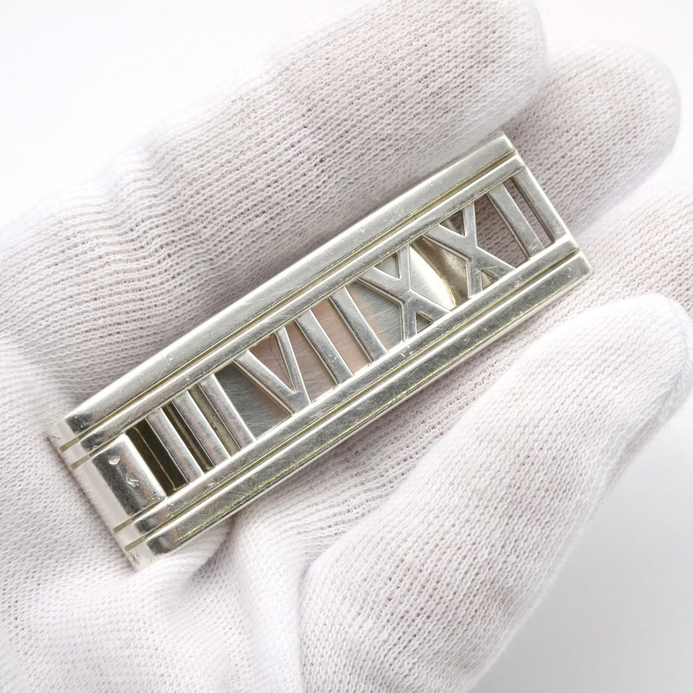 TIFFANY&Co. ティファニー アトラス マネークリップ ビルクリップ 札ばさみ ローマ数字 Ag SV シルバー 925 箱有 アクセサリー 小物