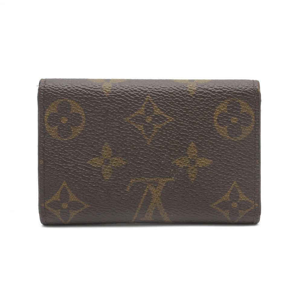 LOUIS VUITTON ルイ・ヴィトン ミュルティクレ6 モノグラム M62630 6連キーケース 鍵入れ PVC レザー ブラウン 男女兼用 箱有