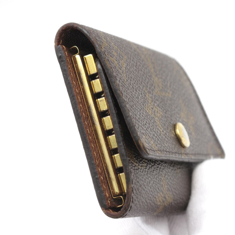 LOUIS VUITTON ルイ・ヴィトン ミュルティクレ6 モノグラム M62630 6連キーケース 鍵入れ PVC レザー ブラウン 男女兼用 箱有