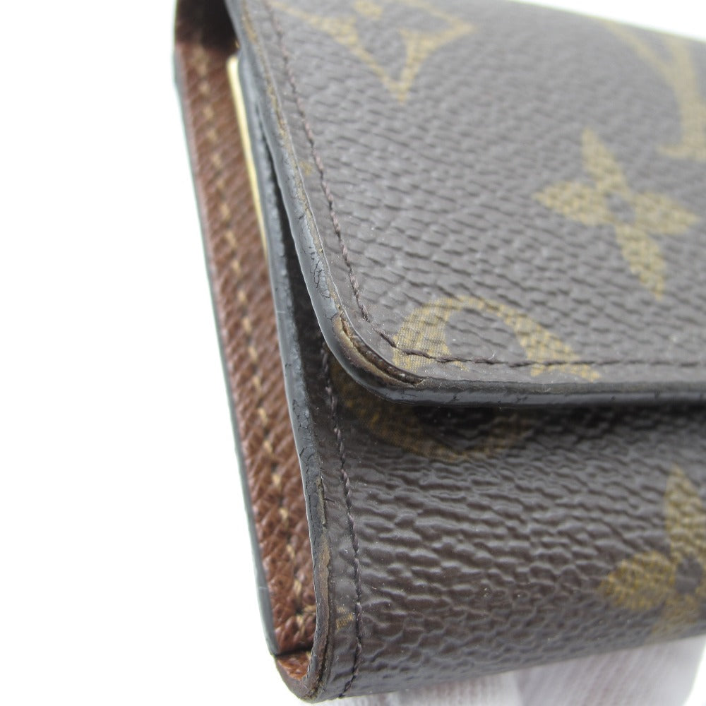 LOUIS VUITTON ルイ・ヴィトン ミュルティクレ6 モノグラム M62630 6連キーケース 鍵入れ PVC レザー ブラウン 男女兼用 箱有