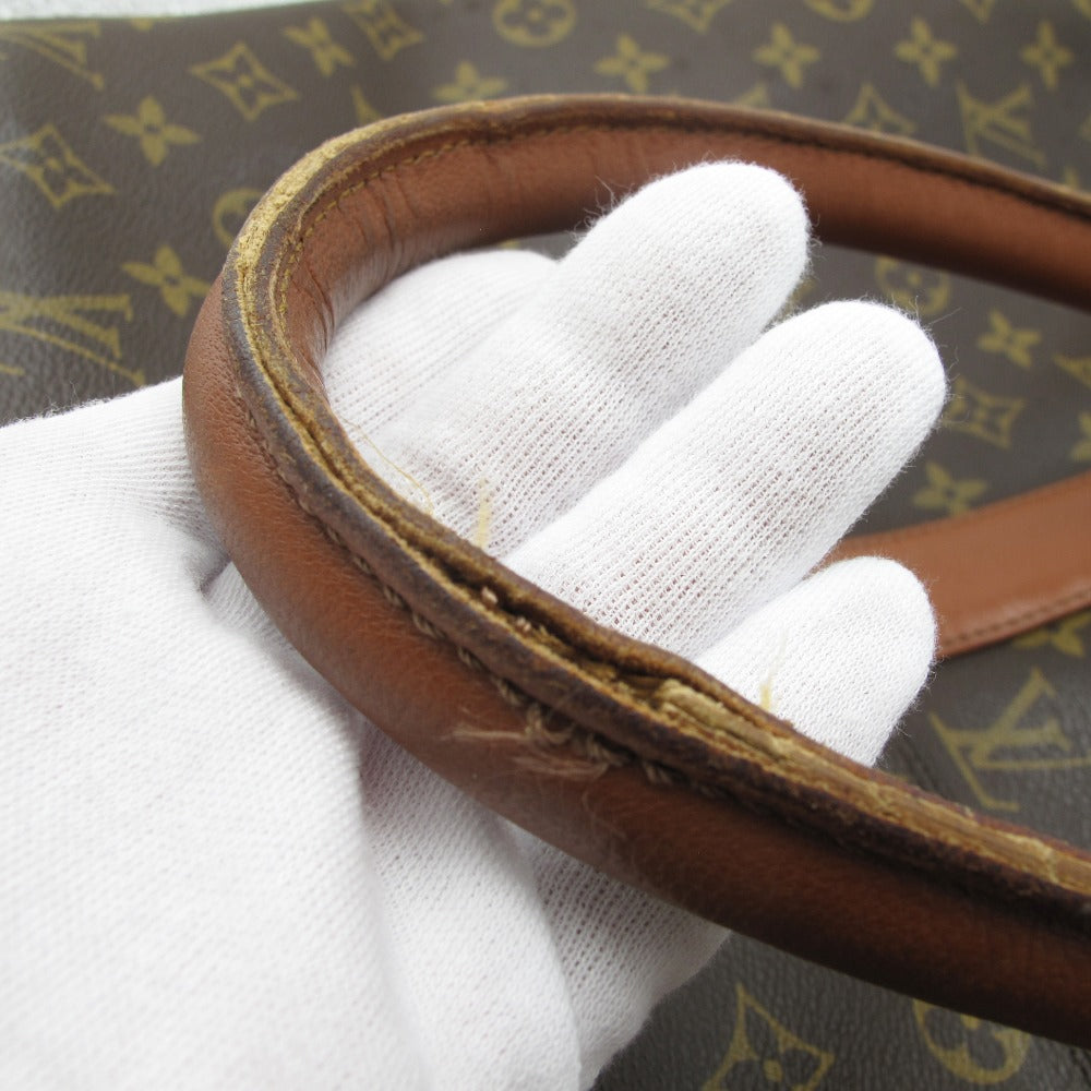 LOUIS VUITTON ルイ・ヴィトン サック ウィークエンドGM モノグラム M42420 トートバッグ ボストンバッグ PVC レザー ブラウン 男女兼用
