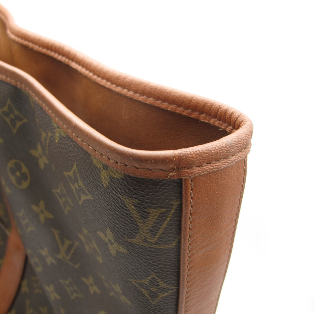 LOUIS VUITTON ルイ・ヴィトン サック ウィークエンドGM モノグラム M42420 トートバッグ ボストンバッグ PVC レザー ブラウン 男女兼用