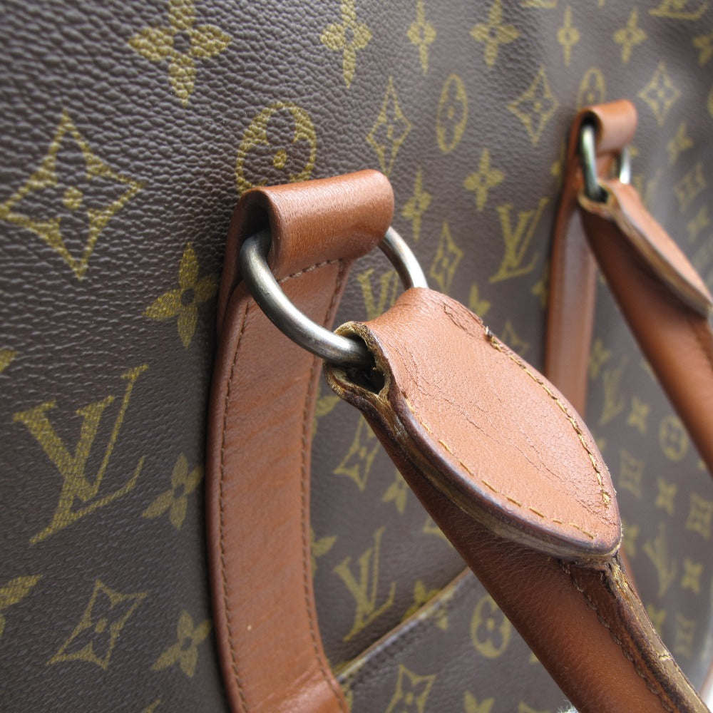 LOUIS VUITTON ルイ・ヴィトン サック ウィークエンドGM モノグラム M42420 トートバッグ ボストンバッグ PVC レザー ブラウン 男女兼用