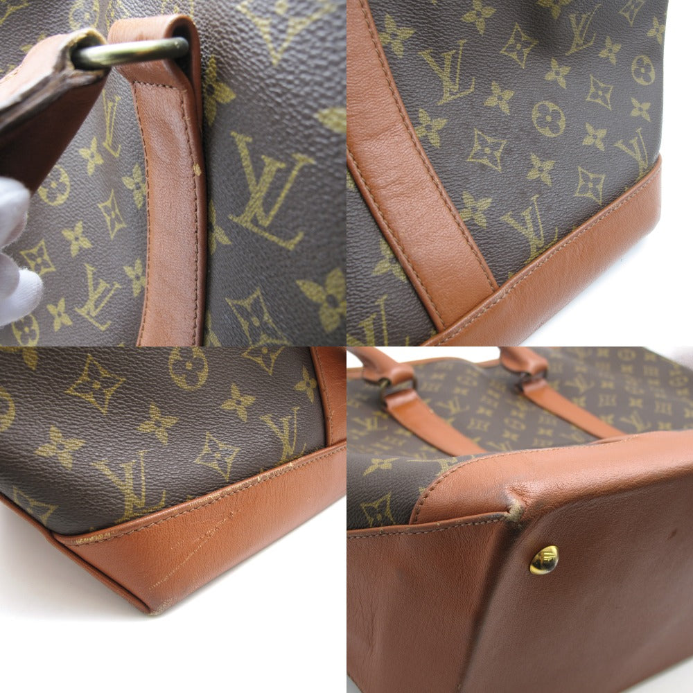 LOUIS VUITTON ルイ・ヴィトン サック ウィークエンドGM モノグラム M42420 トートバッグ ボストンバッグ PVC レザー ブラウン 男女兼用