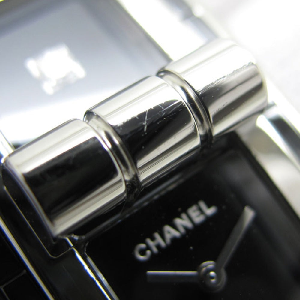 CHANEL シャネル 腕時計 コード ココ H5147 ブラック セラミック SS 1Pダイヤ クォーツ