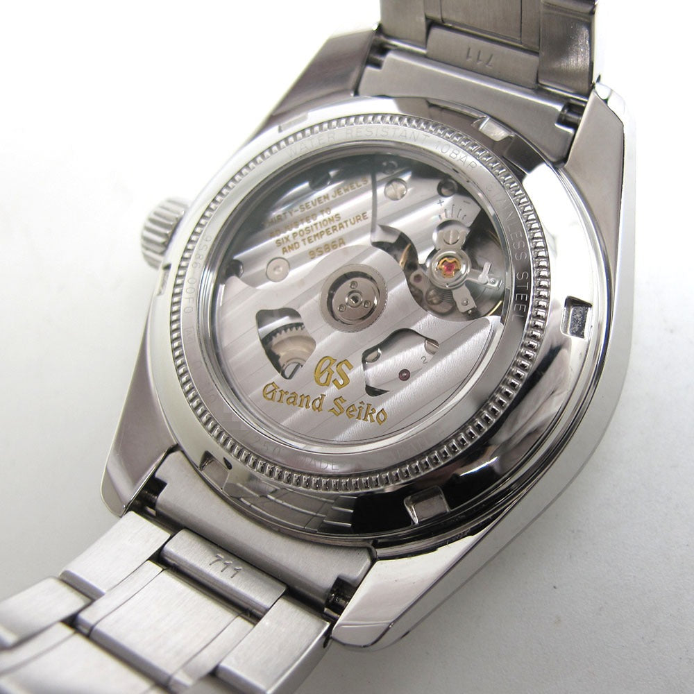 SEIKO Grand Seiko グランドセイコー 腕時計 メカニカル ハイビート 36000 GMT SBGJ225 9S86-00F0 250本限定 自動巻き
