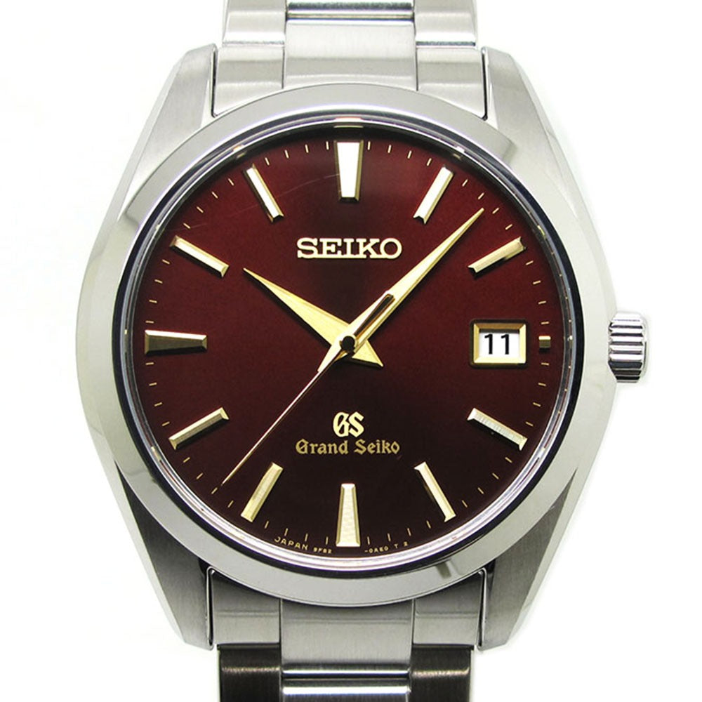 SEIKO Grand Seiko グランドセイコー 腕時計 9Fクォーツ SBGV027 9F82-0AG0 レッド 世界限定500本