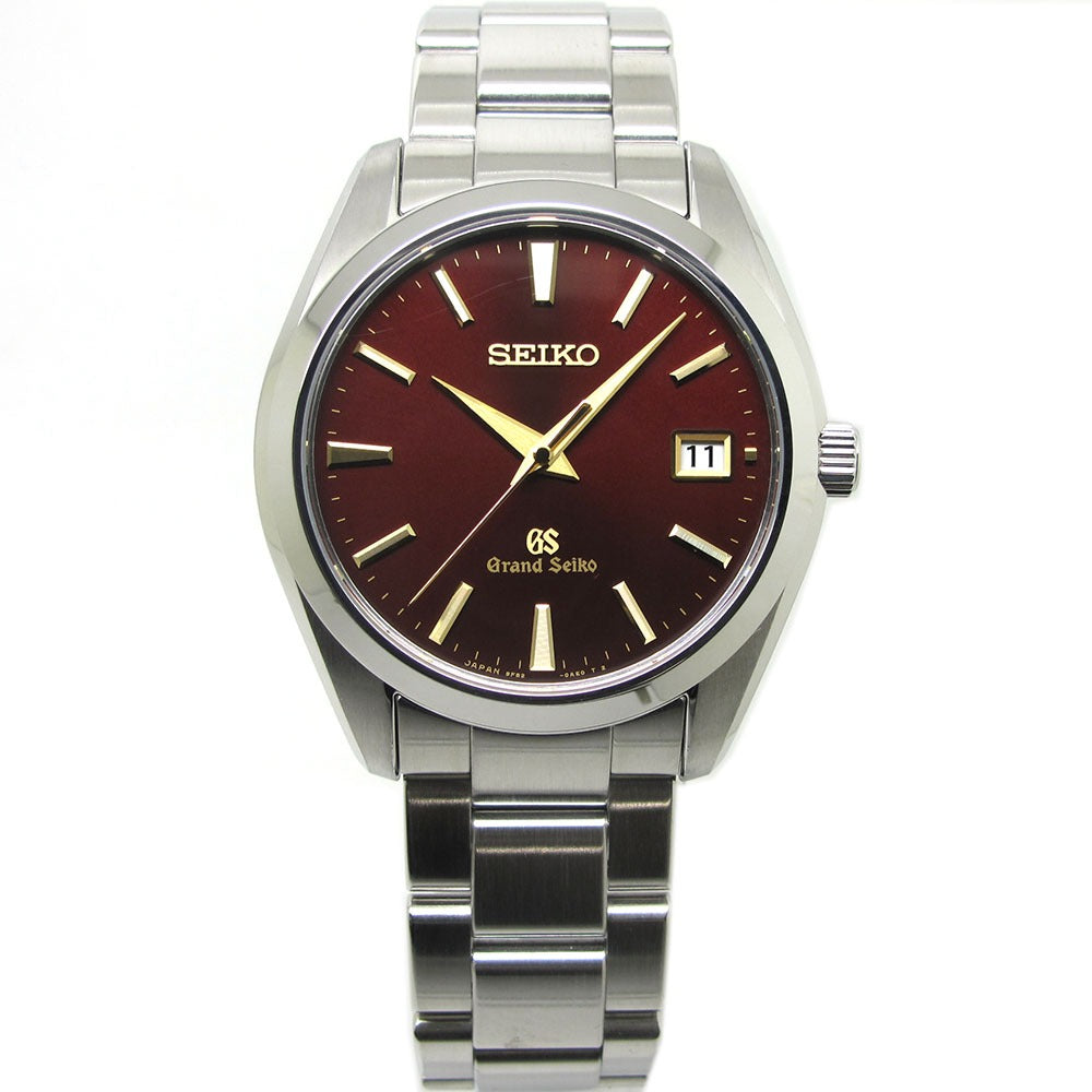SEIKO Grand Seiko グランドセイコー 腕時計 9Fクォーツ SBGV027 9F82-0AG0 レッド 世界限定500本