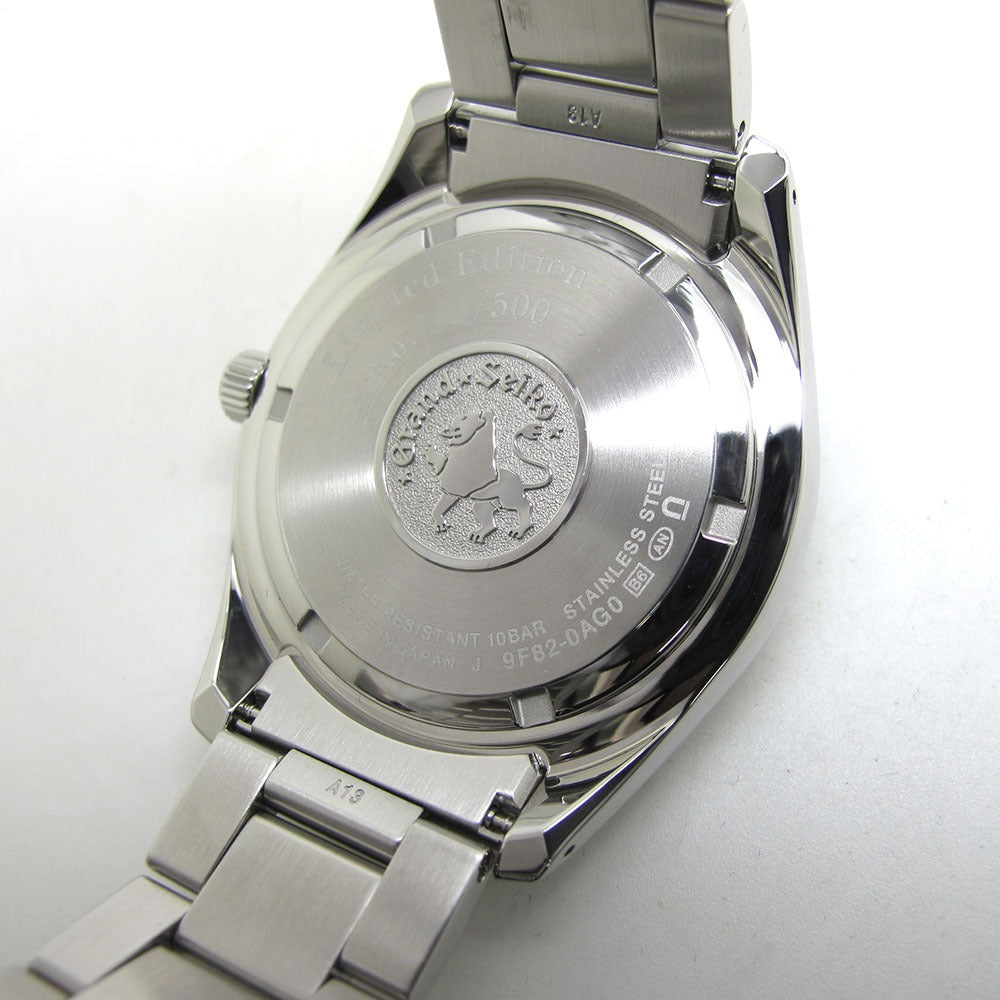SEIKO Grand Seiko グランドセイコー 腕時計 9Fクォーツ SBGV027 9F82-0AG0 レッド 世界限定500本