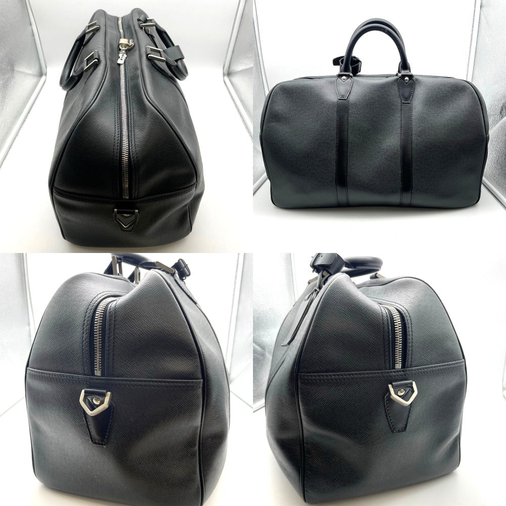 LOUIS VUITTON ルイ・ヴィトン ボストンバッグ ケンダルPM タイガ レザー ブラック ショルダーストラップ欠品 カデナあり 使用感大 M30122