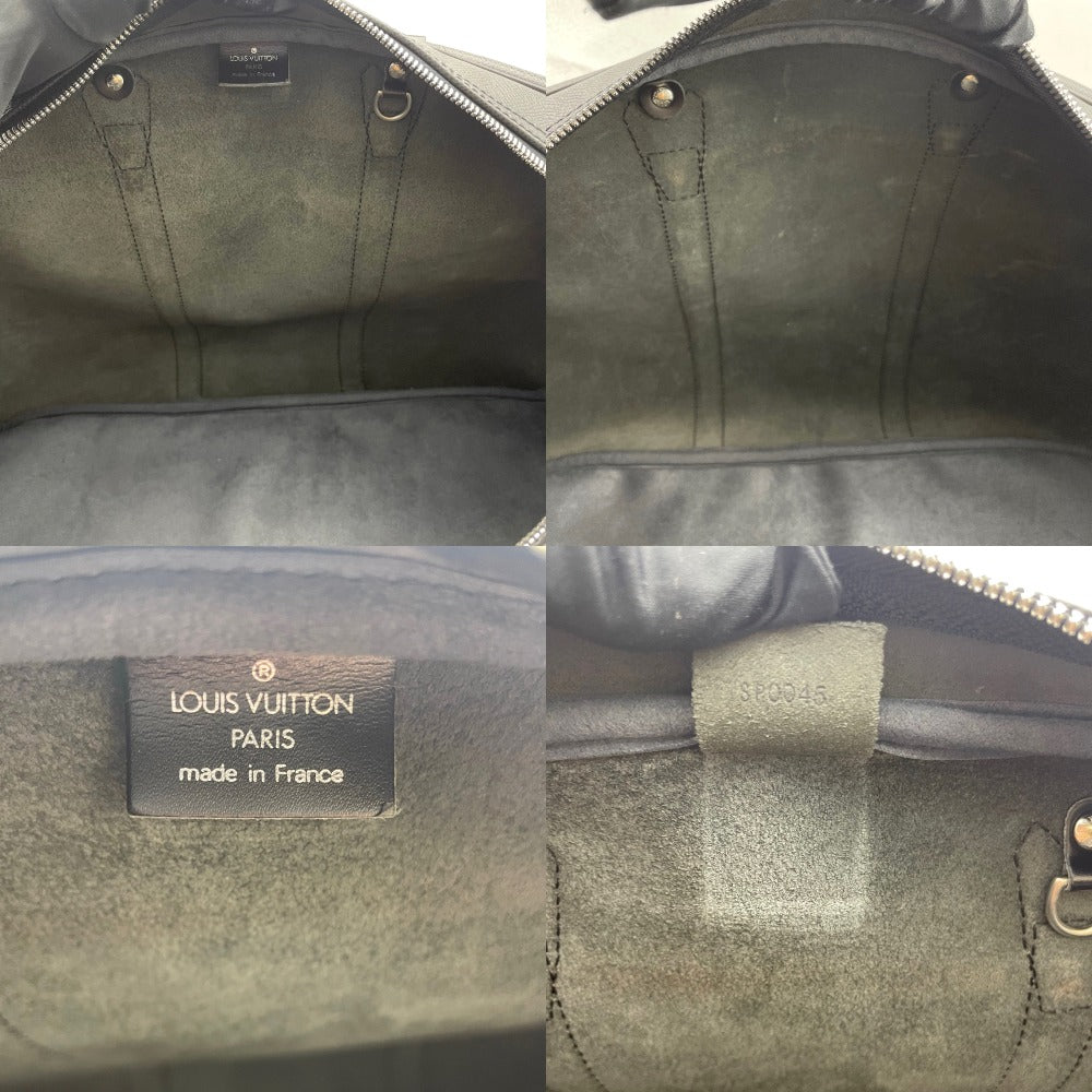 LOUIS VUITTON ルイ・ヴィトン ボストンバッグ ケンダルPM タイガ レザー ブラック ショルダーストラップ欠品 カデナあり 使用感大 M30122