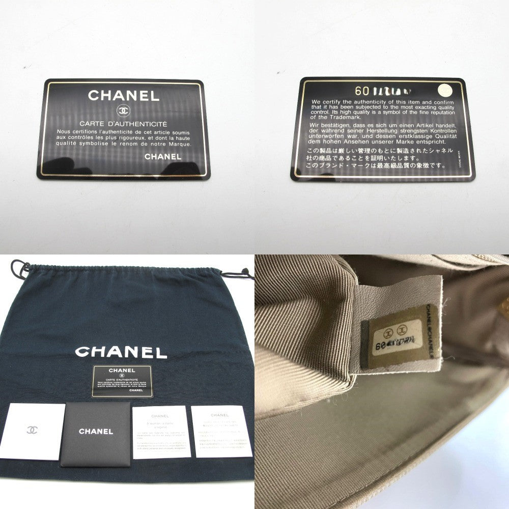 CHANEL シャネル ハンドバッグ ケリー型 ウッドハンドル ココマーク ターンロック ベージュ レザー