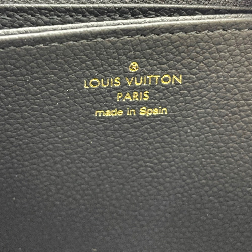 LOUIS VUITTON ルイ・ヴィトン 長財布 モノグラム アンプラント ジッピーウォレット 黒 ブラック ノワール ラウンドファスナー 長財布