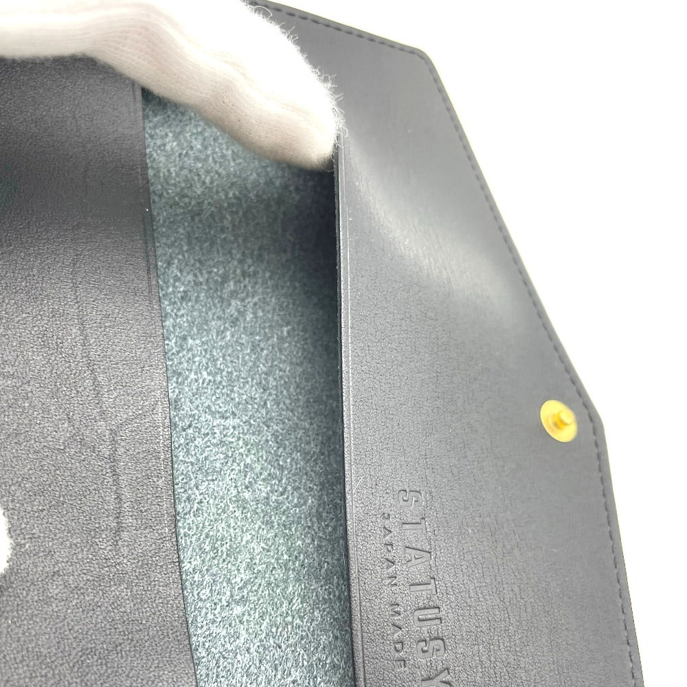 長財布 ステータシー イルモード ブラック STATUSY il modo 右利き用 レザー ユニセックス 兼用 薄い財布 未使用品