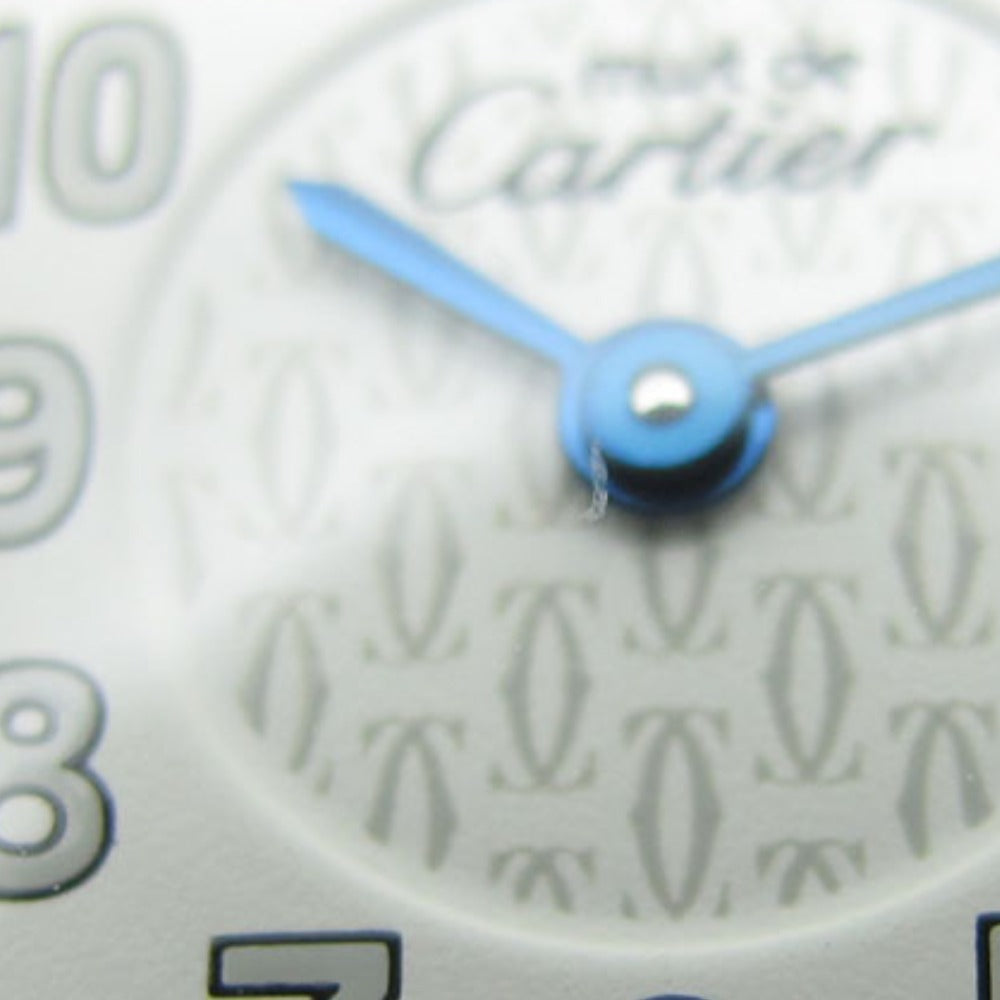 CARTIER カルティエ 腕時計 マストタンク SM W1014254 2416 シルバー925 アラビア クォーツ TANK