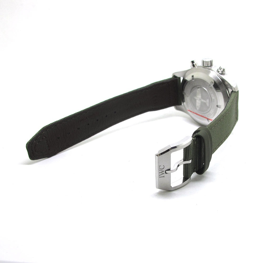 IWC SCHAFFHAUSEN アイダブリューシー シャフハウゼン 腕時計 パイロットウォッチ スピットファイア クロノグラフ IW387901 自動巻き PILOTS