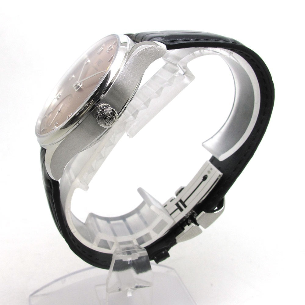 IWC SCHAFFHAUSEN アイダブリューシー シャフハウゼン 腕時計 ポルトギーゼ オートマティック 40 IW358313 サーモンピンク 自動巻き PORTUGUESE 未使用品