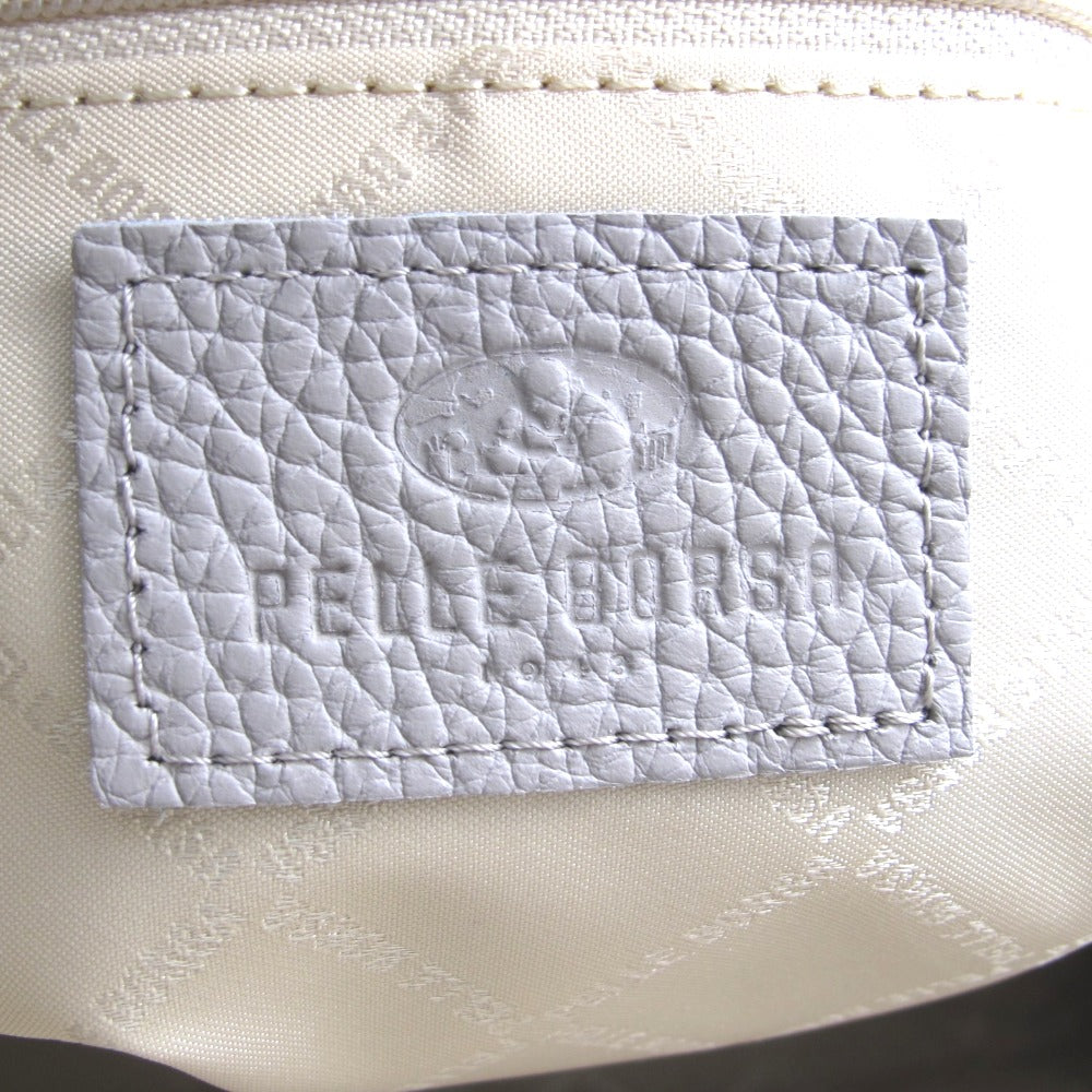 PELLE BORSA ペレボルサ トートバッグ ショルダーバッグ レネットコンビ Reinette Combi ナイロン 本革 肩がけ 軽量 A4サイズ収納 グレージュ レディース 4767