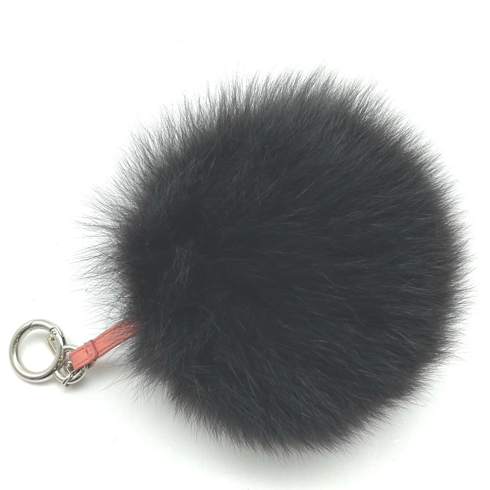 FENDI フェンディ キーホルダー チャーム Cモチーフ ファーチャーム バッグチャーム レザー ファー レディース メンズ