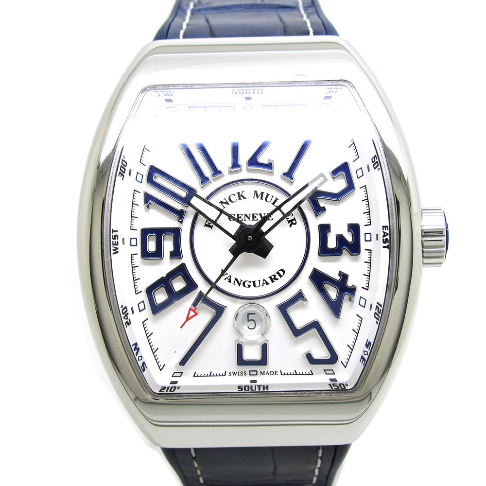 FRANCK MULLER フランクミュラー 腕時計 ヴァンガード V45SCDT ACBU ホワイト 自動巻き
