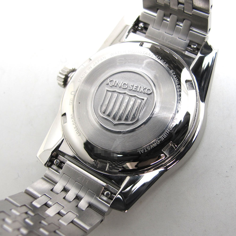 SEIKO セイコー 腕時計 KING SEIKO キングセイコー KSK SDKS021 6R55-00B0 ブラック 自動巻き 未使用品