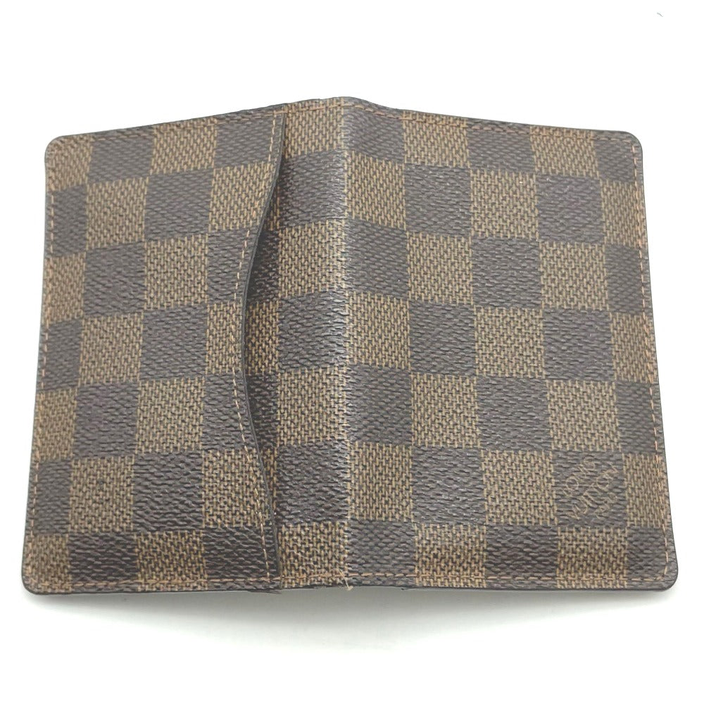 LOUIS VUITTON ルイ・ヴィトン カードケース 名刺入れ オーガナイザー ドゥ ポッシュ ダミエ ブラウン メンズ レディース N61721