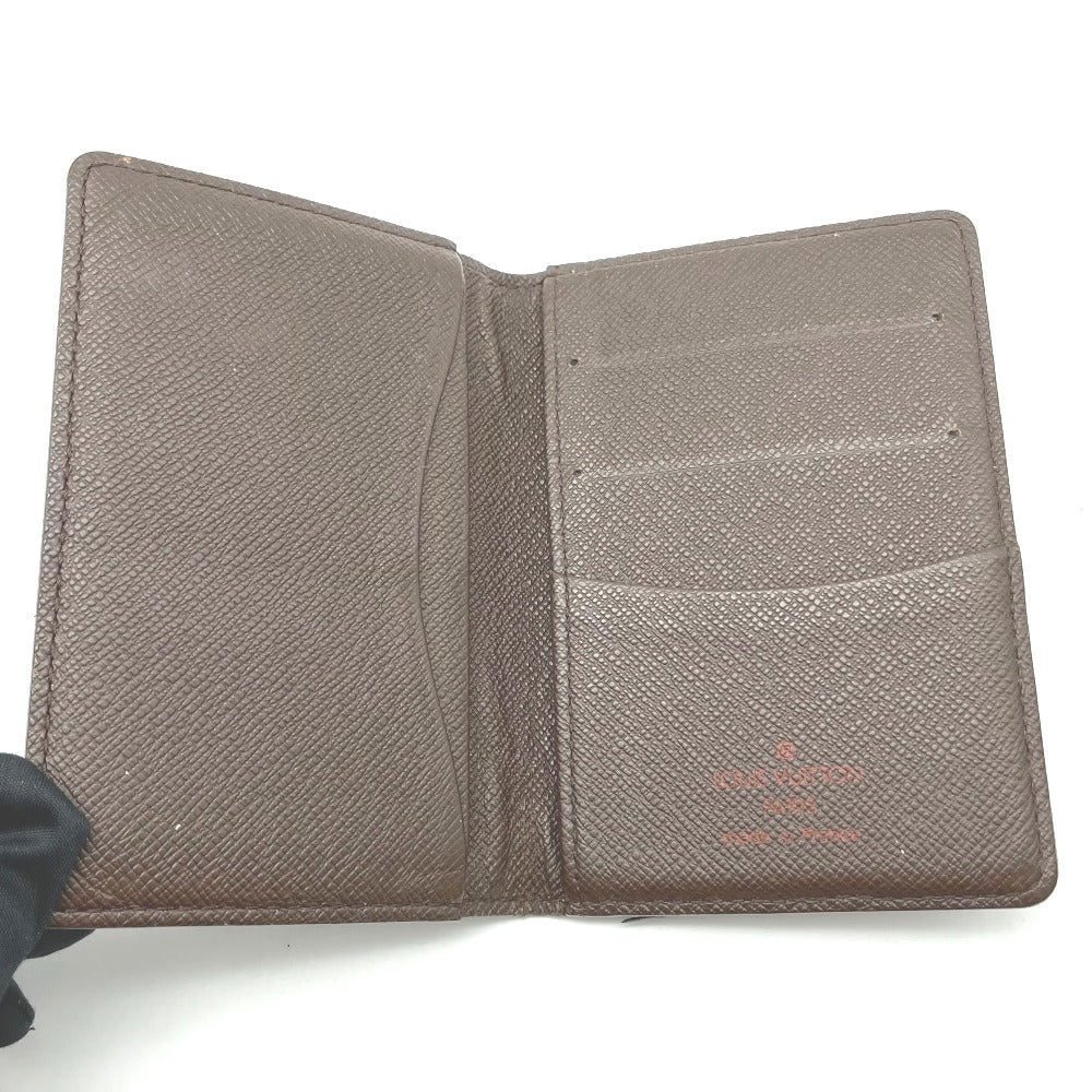 LOUIS VUITTON ルイ・ヴィトン カードケース 名刺入れ オーガナイザー ドゥ ポッシュ ダミエ ブラウン メンズ レディース N61721