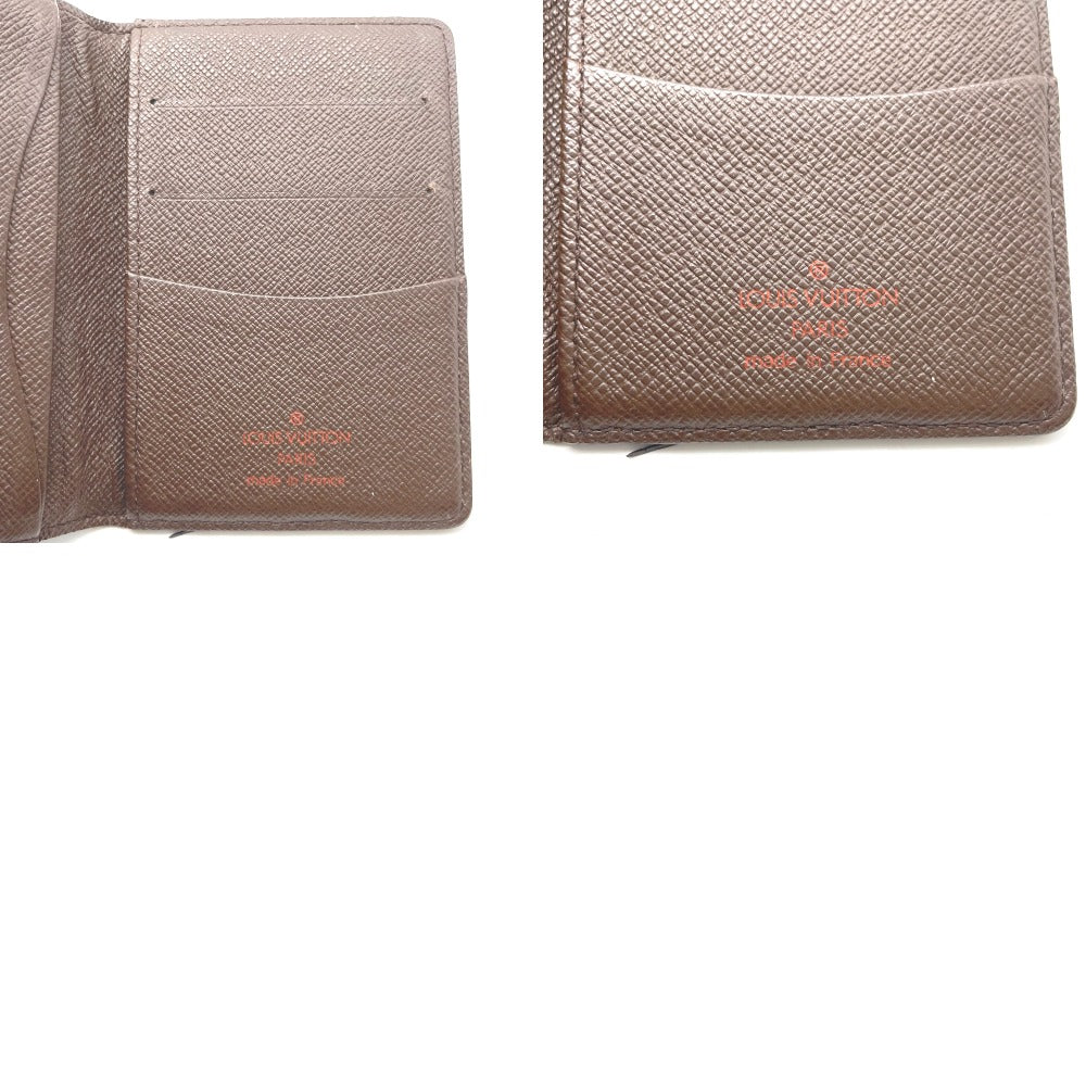 LOUIS VUITTON ルイ・ヴィトン カードケース 名刺入れ オーガナイザー ドゥ ポッシュ ダミエ ブラウン メンズ レディース N61721