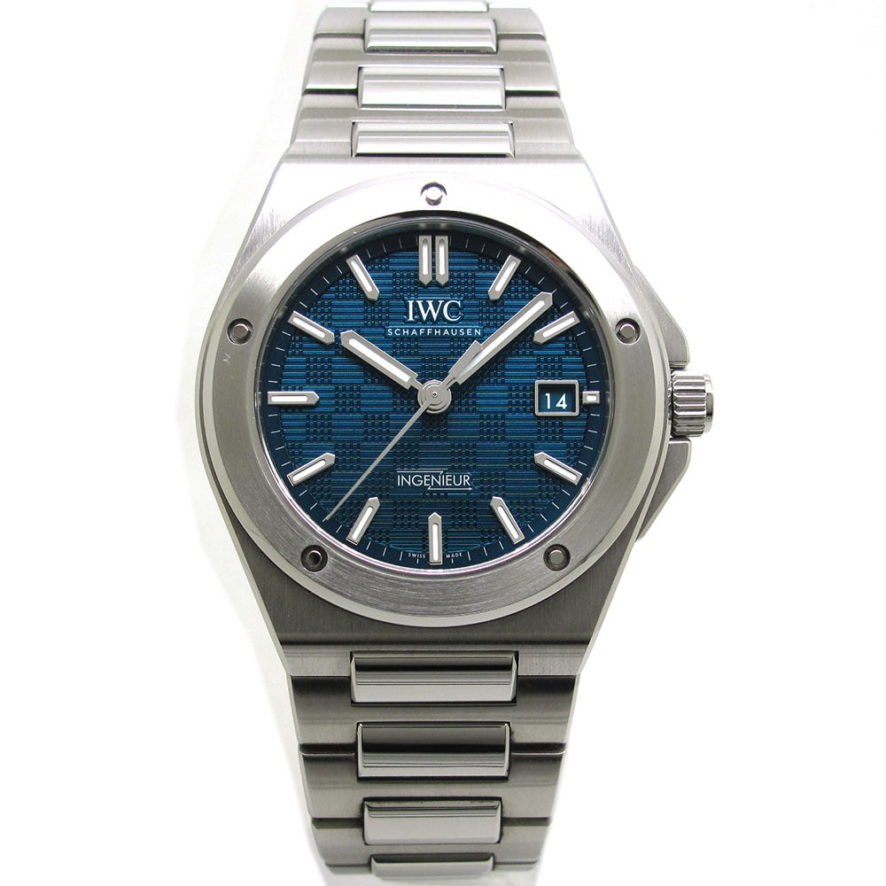 IWC SCHAFFHAUSEN アイダブリューシー シャフハウゼン 腕時計 インヂュニア オートマティック 40 IW328903 アクア 自動巻き INGENIEUR