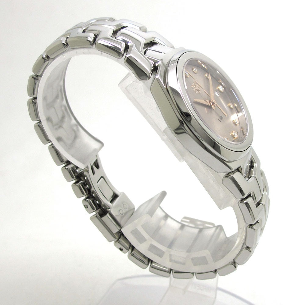 TAG HEUER タグホイヤー 腕時計 リンク デイト WBC131E.BA0649 ベージュ ダイヤ クォーツ LINK