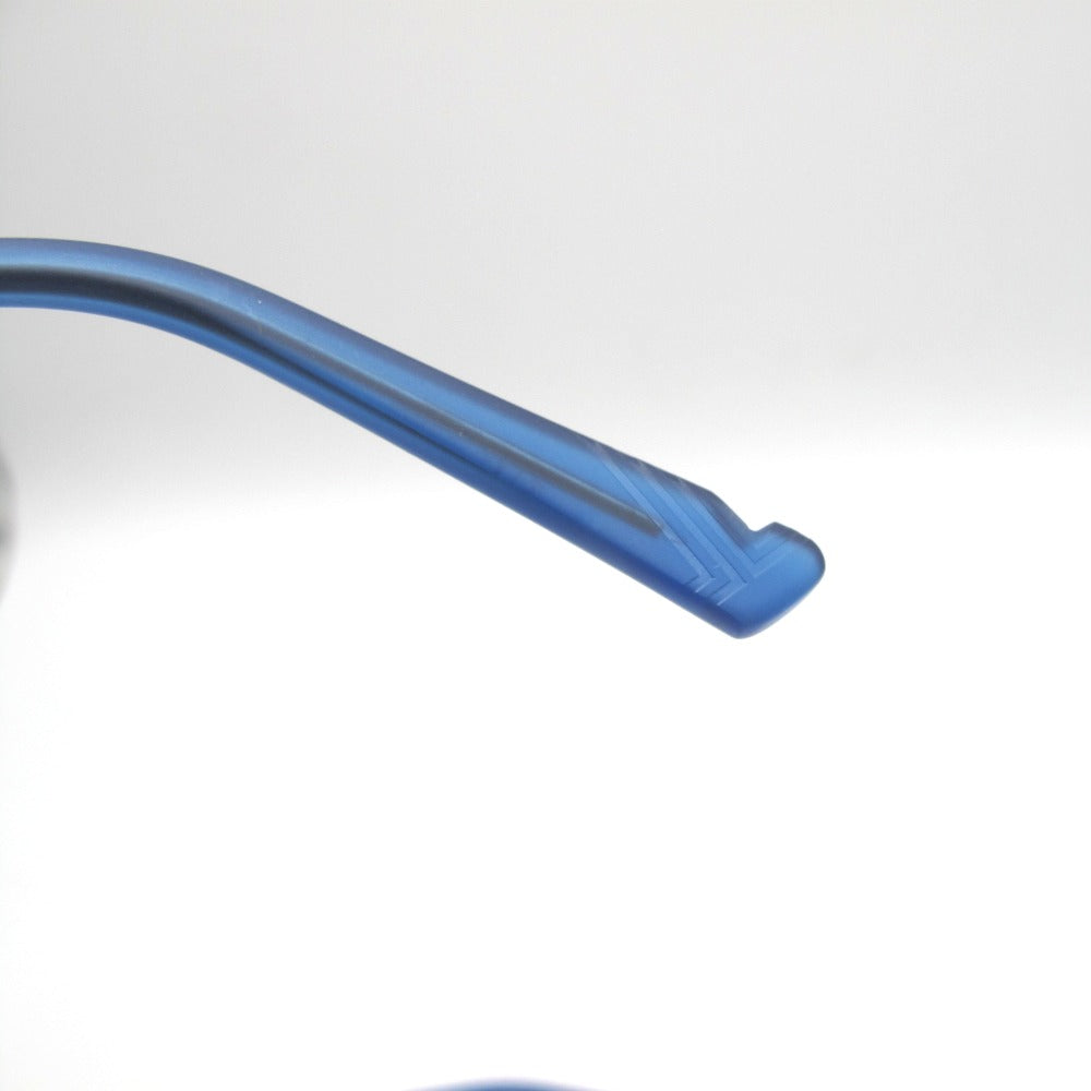 LANVIN en Bleu ランバンオンブルー サングラス メガネフレーム クラウンパント プラスチックモダン ブルー 51-19-140 COL.0S11 クロス ケース付き アイウェア SLB014J