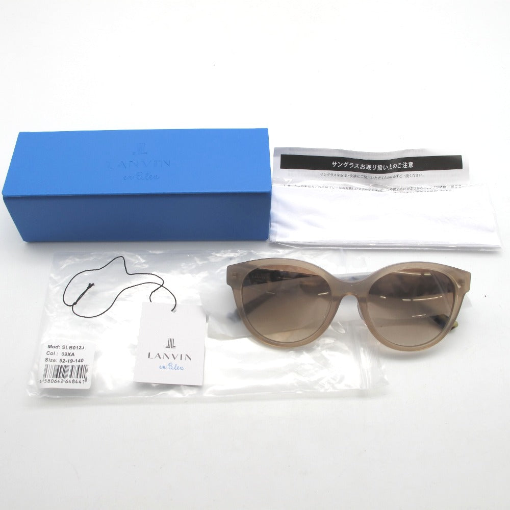 LANVIN en Bleu ランバンオンブルー サングラス メガネフレーム ボストン プラスチックフレーム ピンク×ブルー 52-19-140 COL.09XA クロス ケース付き アイウェア SLB012J