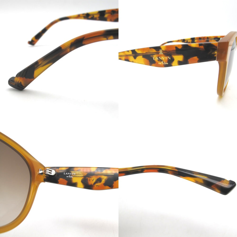 LANVIN en Bleu ランバンオンブルー サングラス メガネフレーム ボストン プラスチックフレーム オレンジデミ 52-9-140 COL.06M3 クロス ケース付き アイウェア SLB012J
