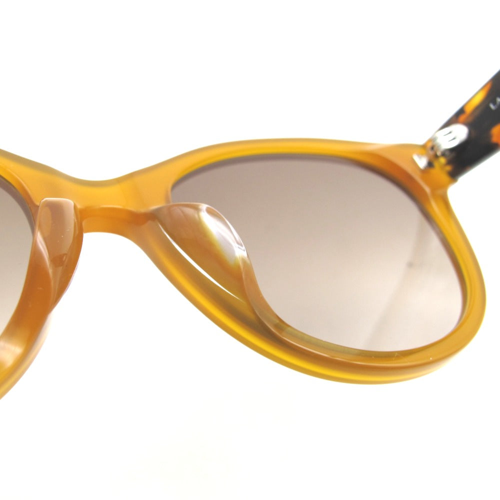 LANVIN en Bleu ランバンオンブルー サングラス メガネフレーム ボストン プラスチックフレーム オレンジデミ 52-9-140 COL.06M3 クロス ケース付き アイウェア SLB012J