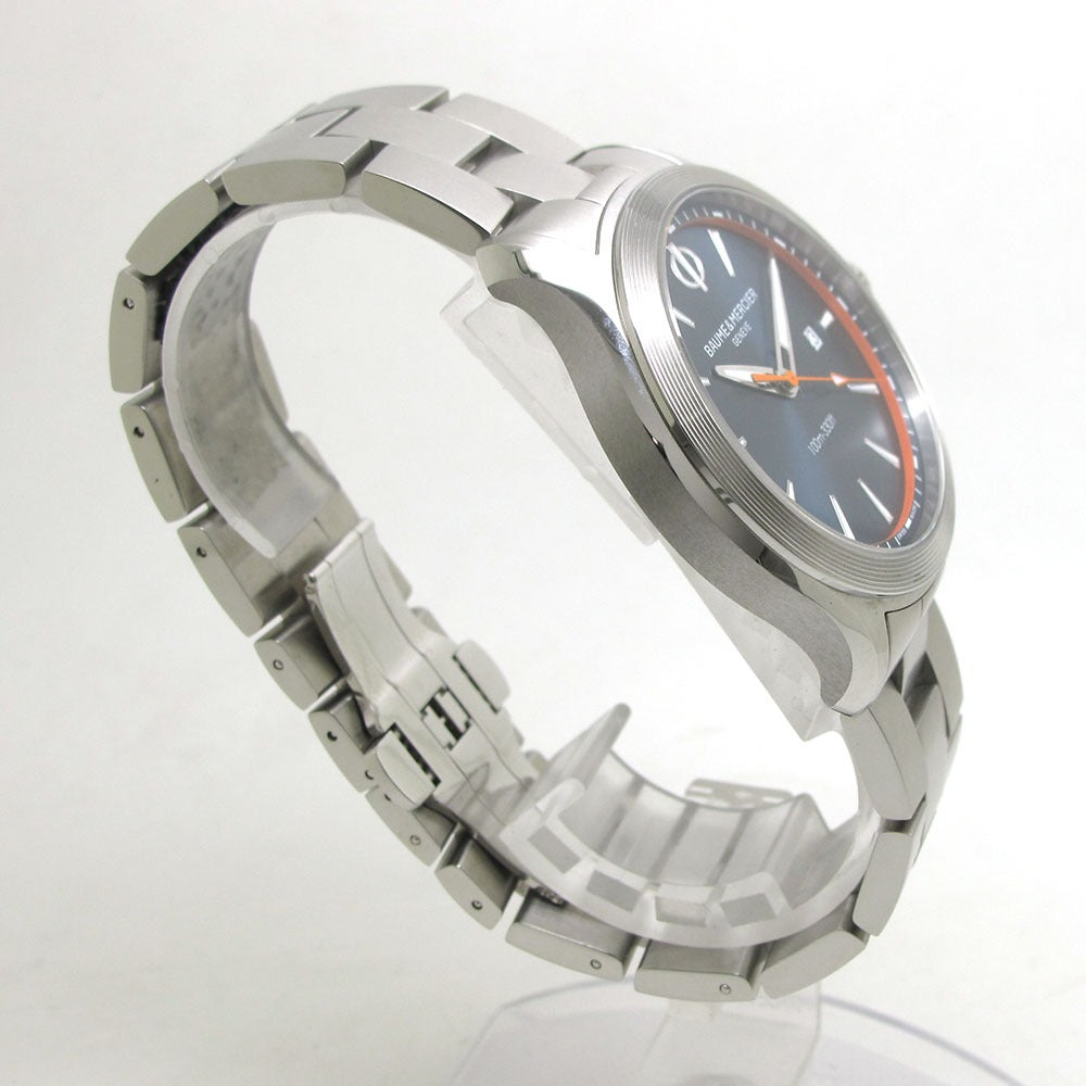 Baume & Mercier ボーム&メルシェ 腕時計 クリフトン クラブ 10413 M0A10413 ブルー クォーツ