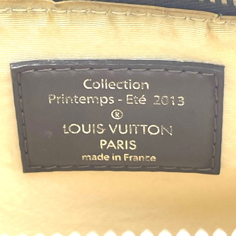 LOUIS VUITTON ルイ・ヴィトン ハンドバッグ ダミエ ダミエキュービック スピーディEW レザー ダークブラウン チョコレート レディース M48913