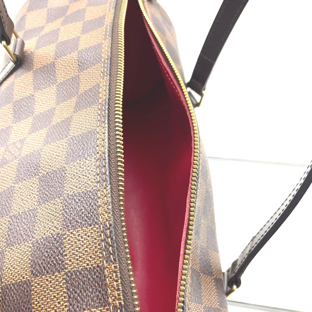 LOUIS VUITTON ルイ・ヴィトン ハンドバッグ パピヨン30 ミニバッグ無し ダミエ エベヌ PVC コーティングキャンバス ゴールド金具 ブラウン ベージュ レディース N51303