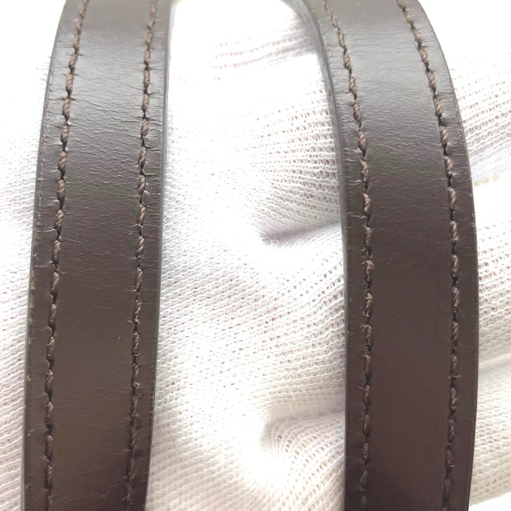 LOUIS VUITTON ルイ・ヴィトン ハンドバッグ パピヨン30 ミニバッグ無し ダミエ エベヌ PVC コーティングキャンバス ゴールド金具 ブラウン ベージュ レディース N51303