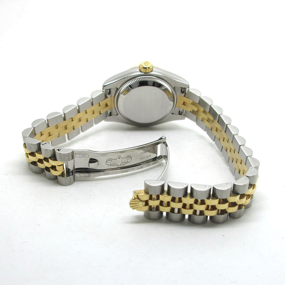 ROLEX ロレックス 腕時計 デイトジャスト 26 Ref.179173NGR D番 ホワイトシェル ルビー 自動巻き