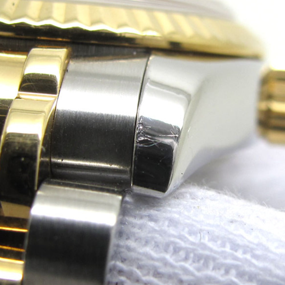 ROLEX ロレックス 腕時計 デイトジャスト 26 Ref.179173NGR D番 ホワイトシェル ルビー 自動巻き