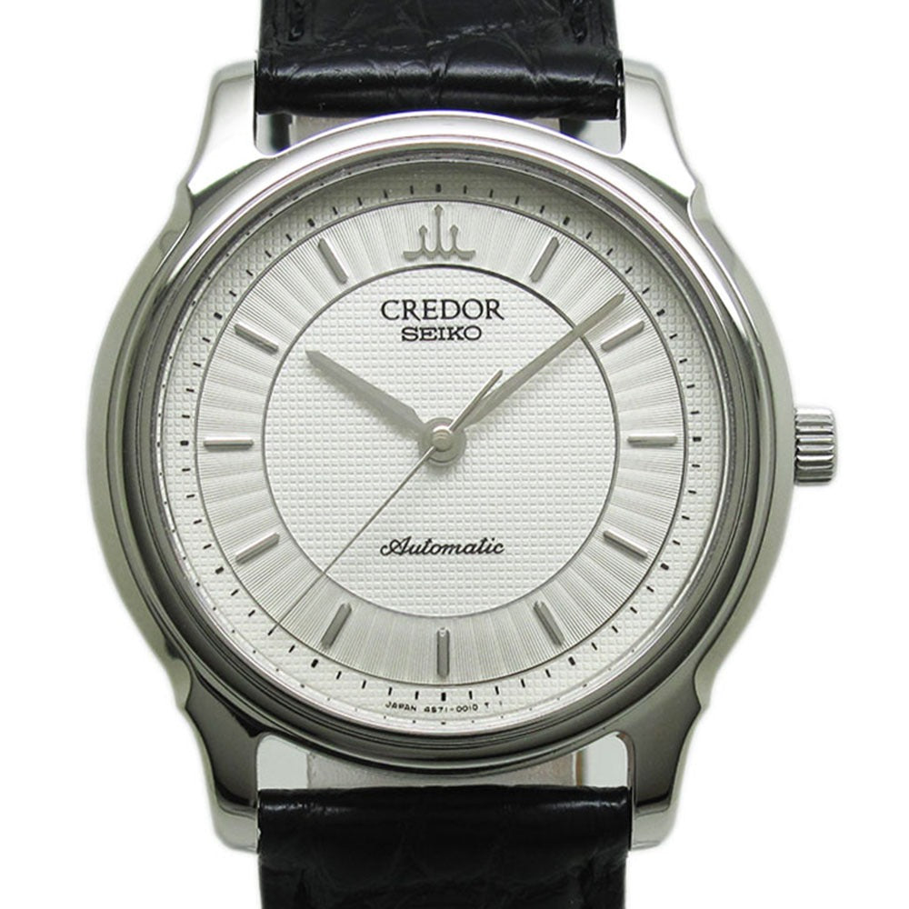 SEIKO セイコー 腕時計 クレドール シグノ GCBB999 4S71-0010 シルバー 自動巻き