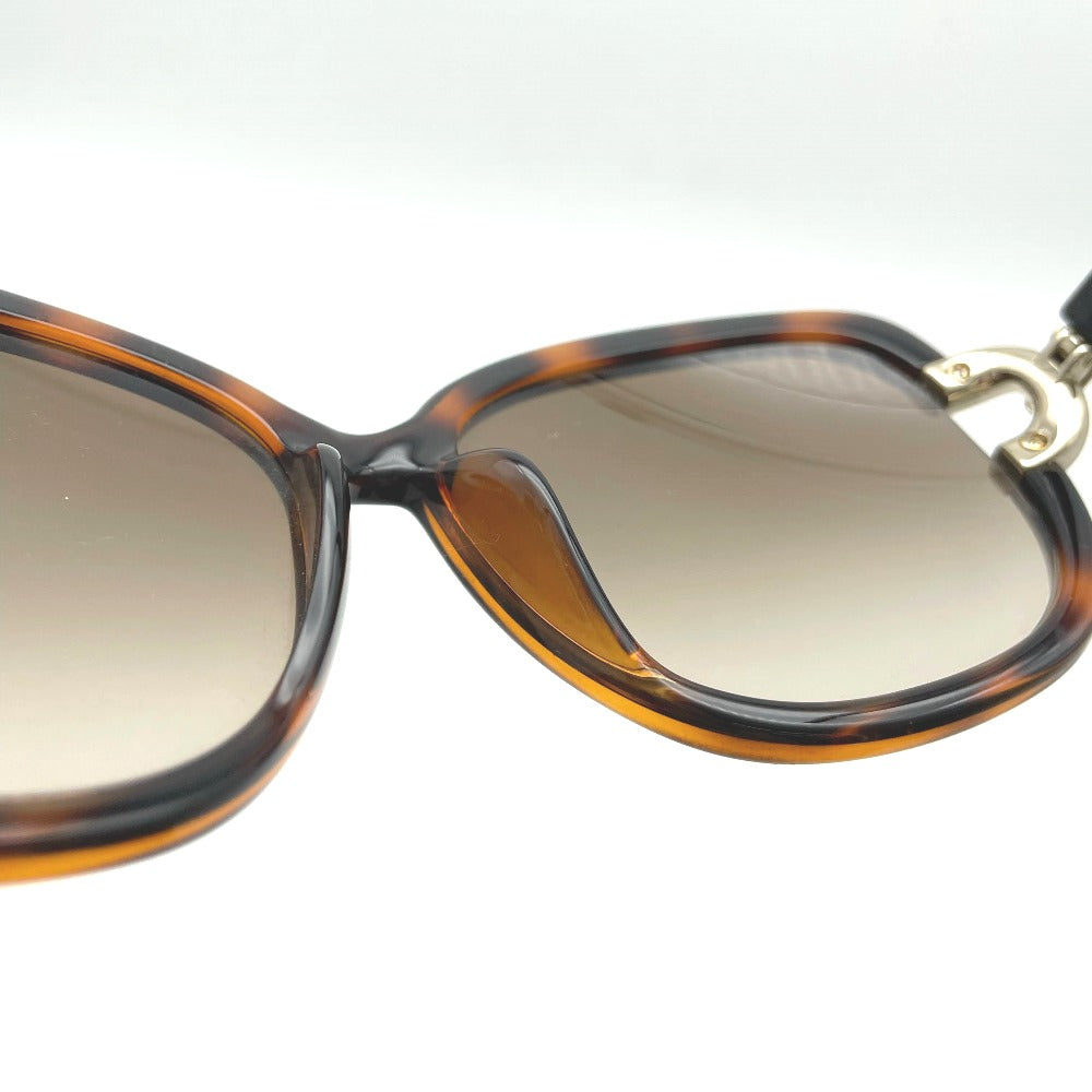 Chloe クロエ サングラス メガネフレーム プラフレーム ブラウンレンズ 茶デミ 59-15-135 レディース CE672SA-219