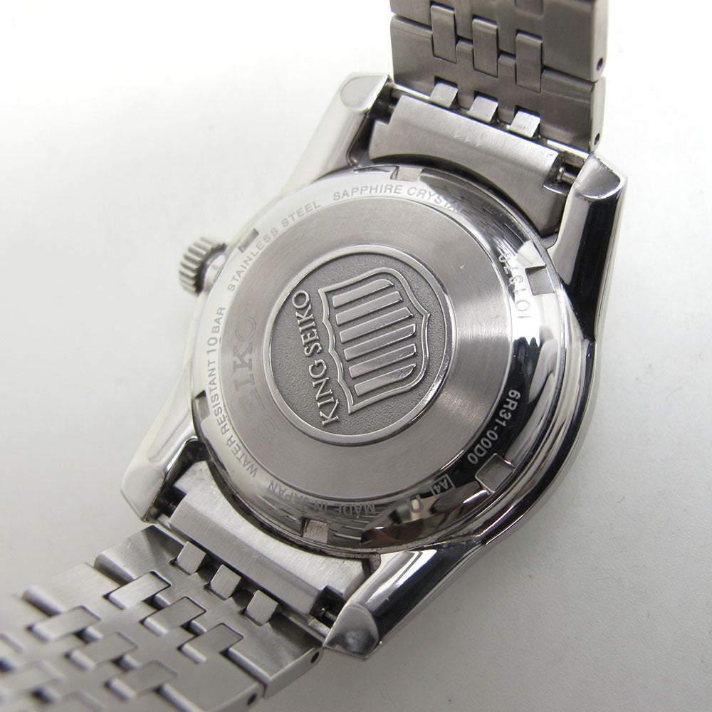 SEIKO セイコー 腕時計 KING SEIKO キングセイコー SDKS005 6R31-00D0 ブラック 自動巻き