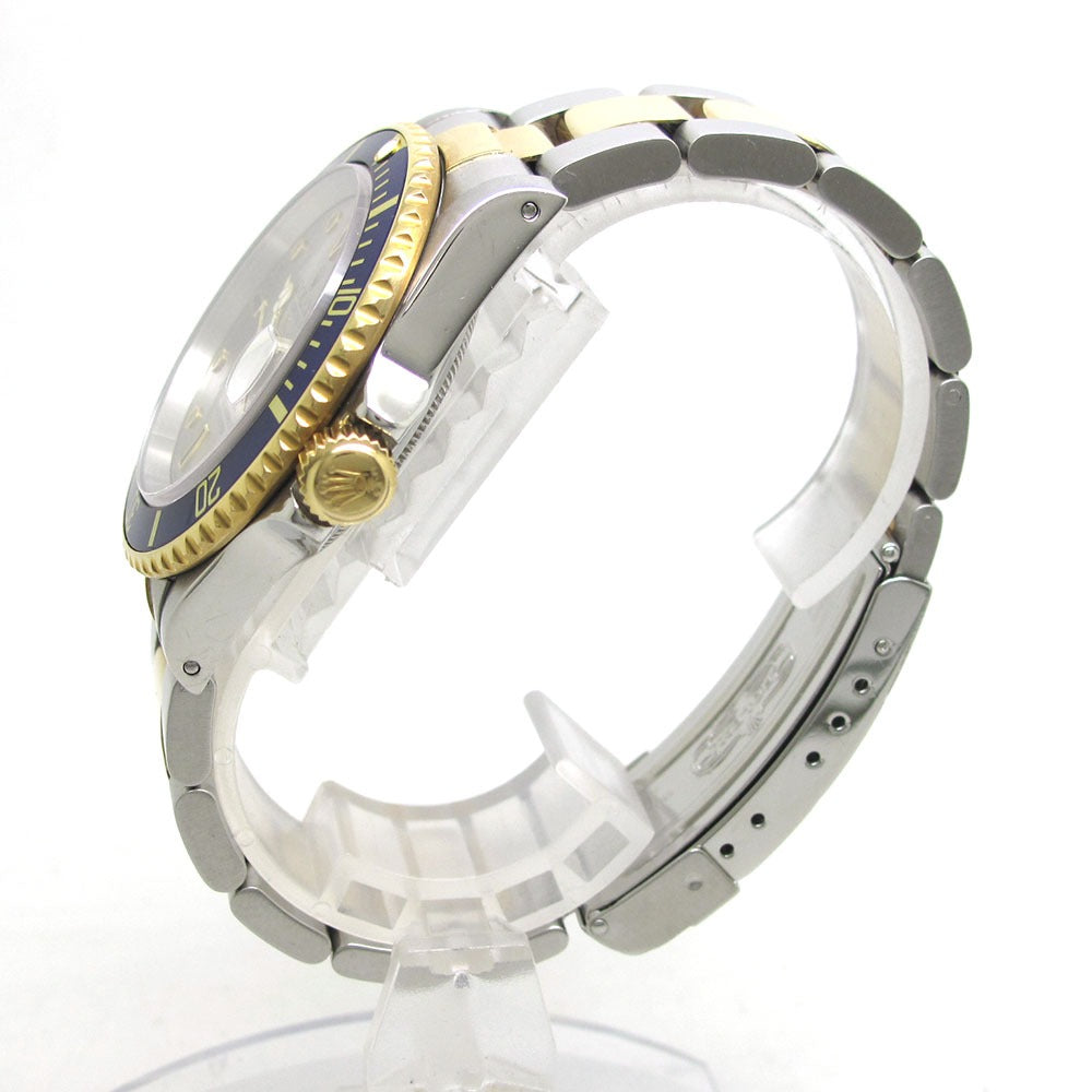 ROLEX ロレックス 腕時計 サブマリーナ デイト Ref.16613SG U番 グレー 8Pダイヤ3Pサファイア 自動巻き