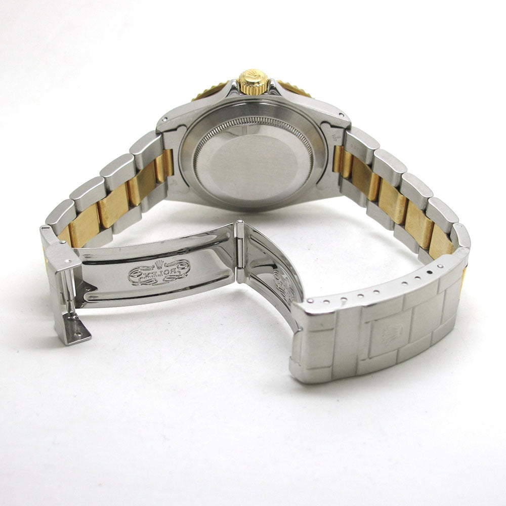 ROLEX ロレックス 腕時計 サブマリーナ デイト Ref.16613SG U番 グレー 8Pダイヤ3Pサファイア 自動巻き