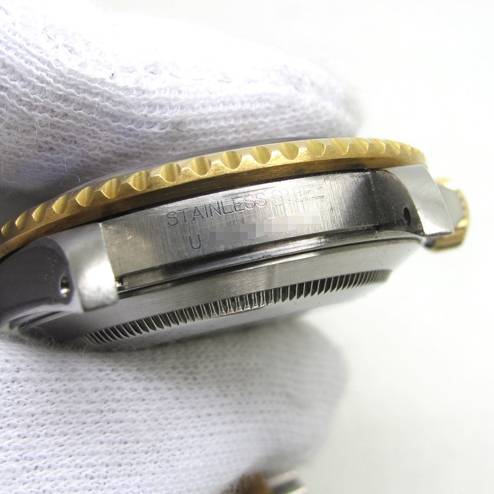 ROLEX ロレックス 腕時計 サブマリーナ デイト Ref.16613SG U番 グレー 8Pダイヤ3Pサファイア 自動巻き