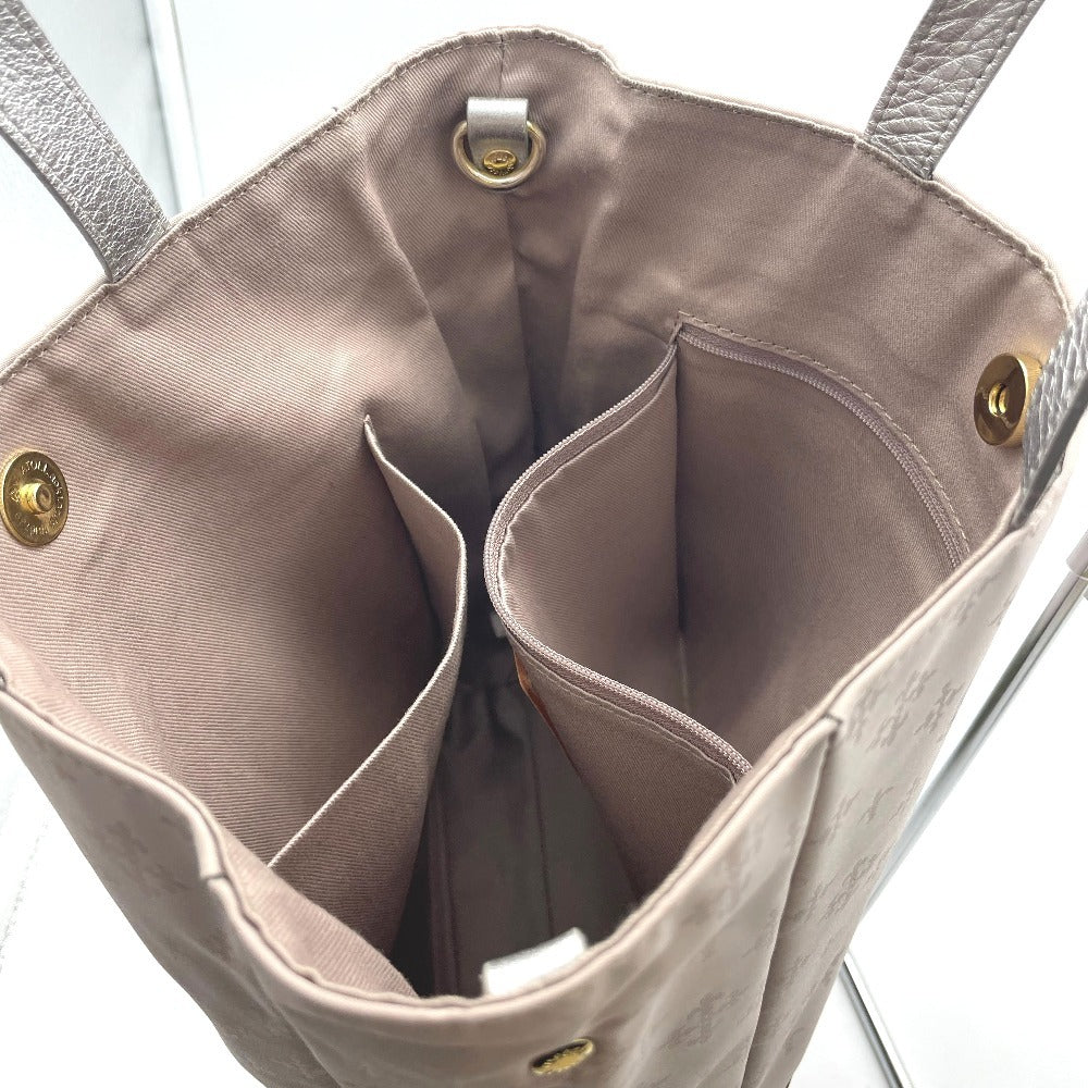 russet ラシット トートバッグ ハンドバッグ キャンドルシリーズ シグネチャー ゴールド金具 ナイロン スモーキーピンク ピンク ダークグリーン レディース